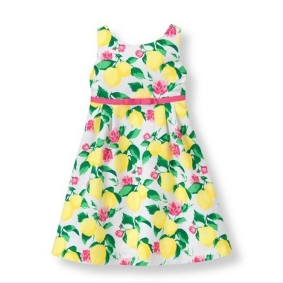 Janie and Jack Other - JANIE AND JACK | Toddler Girl's Lemon Pique Dress (NWOT)